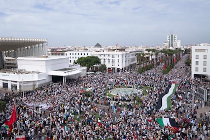 Marruecos protestas Gaza