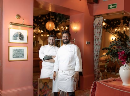 Luigi Venturo, jefe de cocina de Bel Mondo y Daniele Tasso chef ejecutivo del grupo Big Mamma en España