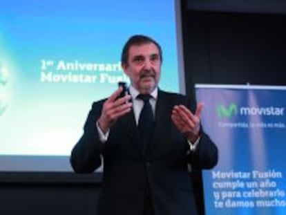 Luis Miguel Gilp&eacute;rez, presidente de Telef&oacute;nica Espa&ntilde;a.