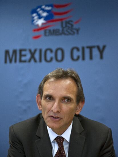 Una foto de archivo de Carlos Pascual, al que el presidente Calderón retiró la confianza después de sus declaraciones sobre la ineficacia del Ejército mexicano filtradas por Wikileaks y publicadas por EL PAÍS