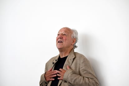 El cineasta alemán Werner Herzog durante la 82ª edición del Festival Internacional de Cine de Venecia, este jueves 