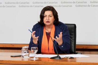 La consejera de Educación de Canarias, María José Guerra.