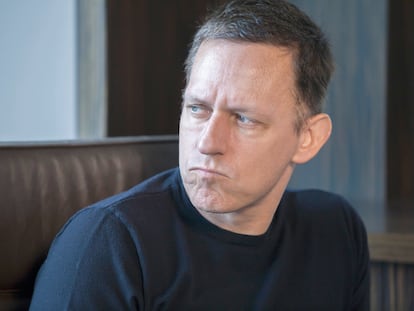 Peter Thiel, inversor tecnológico y cofundador de Paypal.