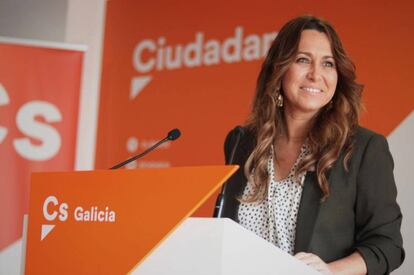 Beatriz Pino, ganadora de las primarias de Cs en Galicia.