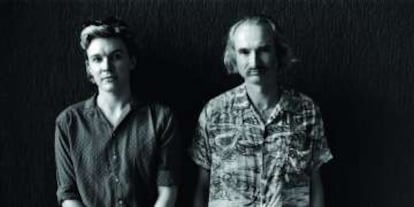 David Sylvian y Holger Czukay.