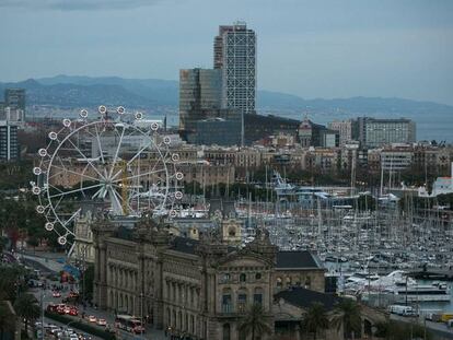 La ciudad de Barcelona.