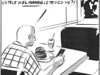 El Roto: el mando de la tele