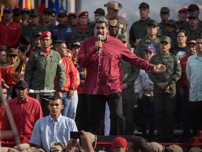 El presidente de Venezuela, Nicolás Maduro, el mes pasado en Caracas.