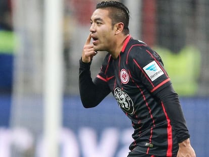 Marco Fabi&aacute;n asegura no tener ning&uacute;n problema en el Eintracht Frankfurt.