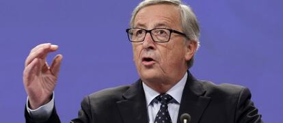 El presidente de la Comisión Europea, Jean-Claude Juncker.