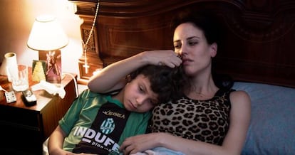 Natalia de Molina, en un fotograma de 'Techo y comida'.