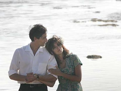 Adrien Brody y Penélope Cruz