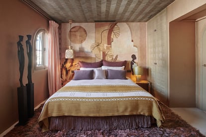 Otra de las habitaciones de invitados de la vivienda principal.