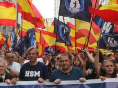 La Policía no ve delito en la manifestación neonazi del 21 de mayo
en Madrid