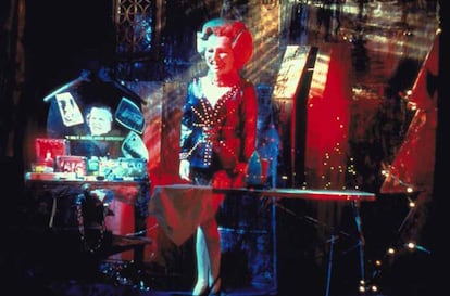 Margaret Thatcher 'Dominatrix', uno de los escaparates más celebrados de Doonan. |