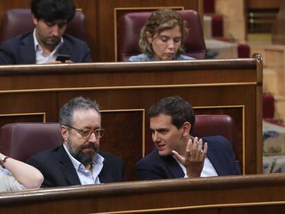 Rivera en el Congreso de los Diputados