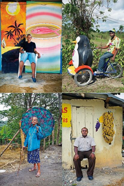 Ciudadanos dominicanos en Las Terrenas y Jamao al Norte.