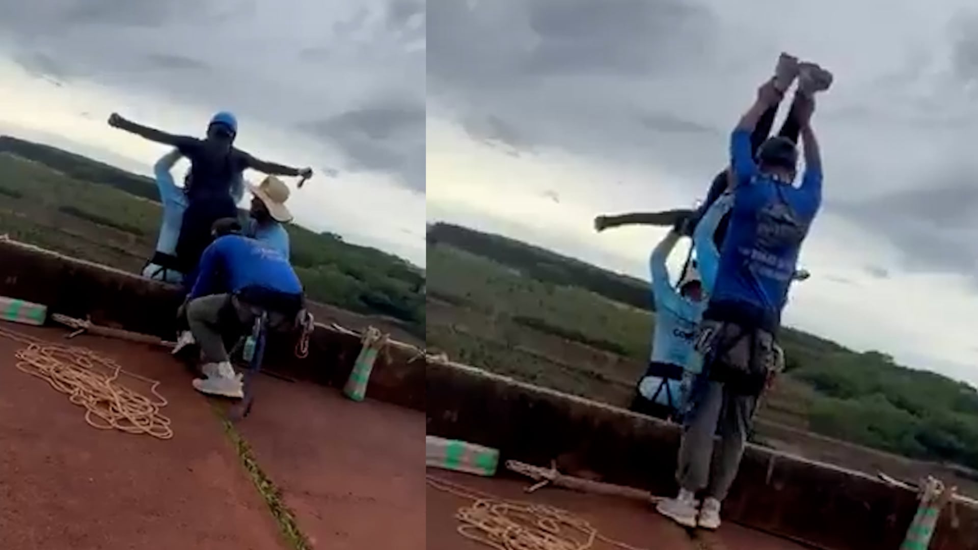 Muere una joven al ser lanzada desde un puente al vacío sin ninguna de sujeción cuando practicaba ‘bungee jump’ en Brasil