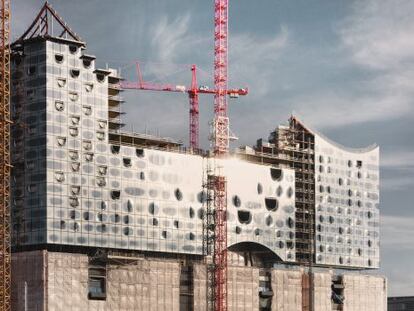 El emblemático auditorio Elbphilharmonie.