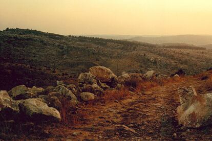 <i>El camino de Emaús, cerca de Jerusalén </i>(2000), de Win Wenders, en la Fundación Astroc.