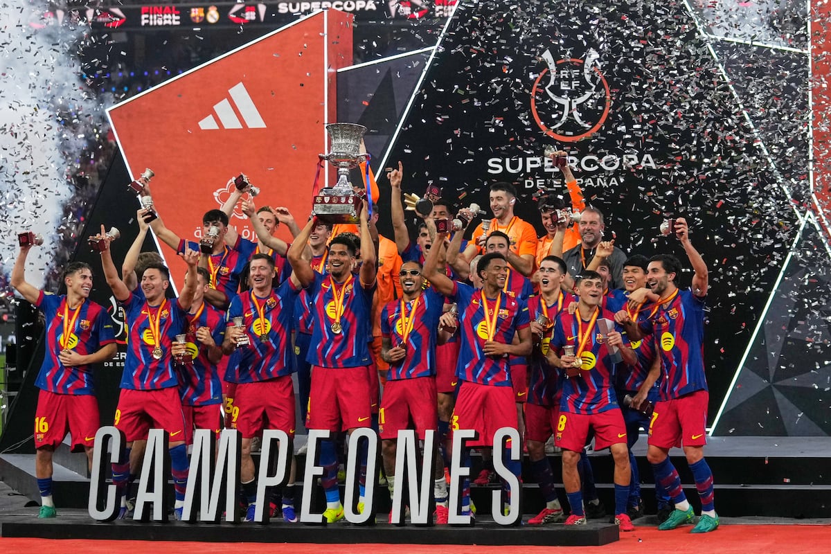 Barcelona - Real Madrid, la final de la supercopa de España en imágenes ...