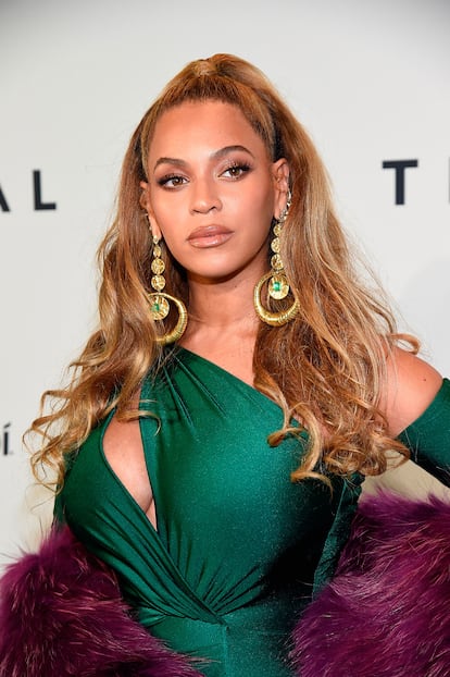 Beyoncé, en una fiesta de Tidal en 2017.