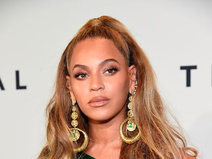 Beyoncé, en una fiesta de Tidal en 2017.