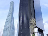 Torres Caleido y Emperador Castellana (a la izquierda) de Madrid, propiedad de la socimi Emperador.
