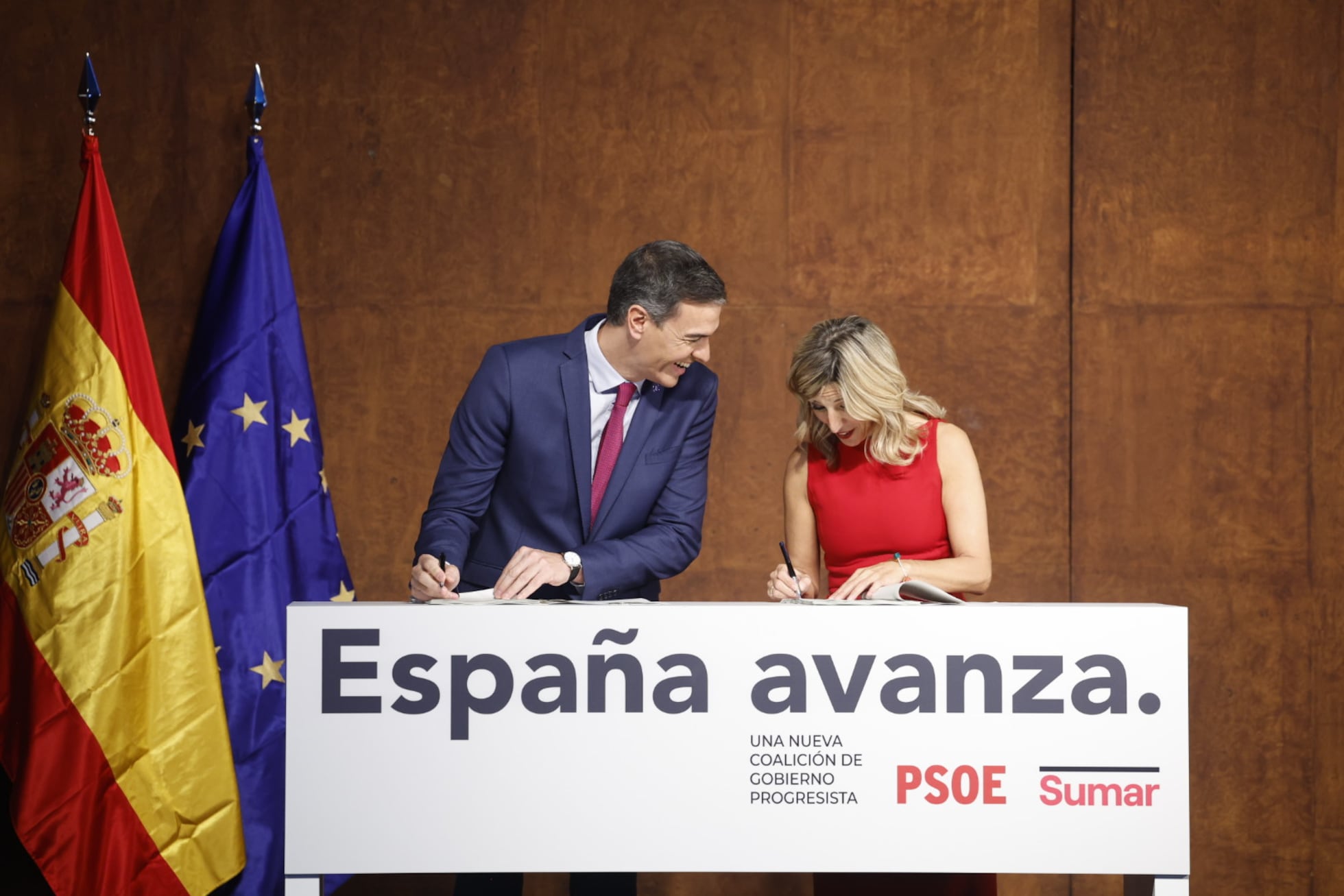 Investidura: El PSOE y Sumar alcanzan un acuerdo de Gobierno que ...