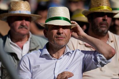 El consejero de Educación de la Generalitat, Josep Gonzalez-Cambray, el pasado sábado en un acto de ERC en el Baix Llobregat.