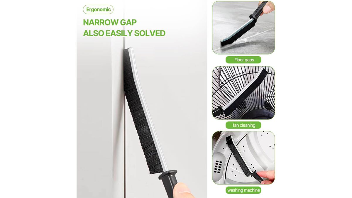 Llega fácilmente a los rincones muertos.