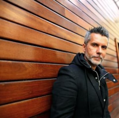 El escritor Marcelo Figueras, retratado en Madrid.