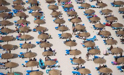 Playa de la Cala En Porter (Menorca).