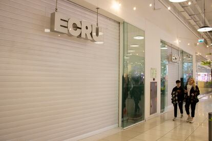 Nuevas marcas como Ecru han comenzado a operar en centros comerciales a lo largo de Rusia.