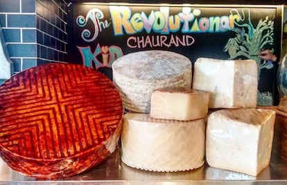 Los quesos de Javier Chaurand. 