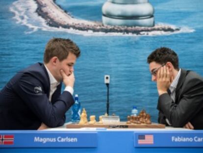 Carlsen y Caruana deleitan y empatan