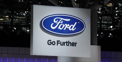 Los de la marca Ford en la feria del Autom&oacute;vil en Nueva York