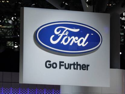 Los de la marca Ford en la feria del Autom&oacute;vil en Nueva York