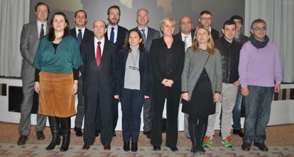 Representantes de las empresas fundadoras de Valencia Premium.