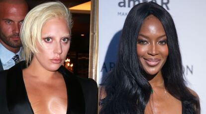 Lady Gaga y Naomi Campbell en unas imágenes recientes