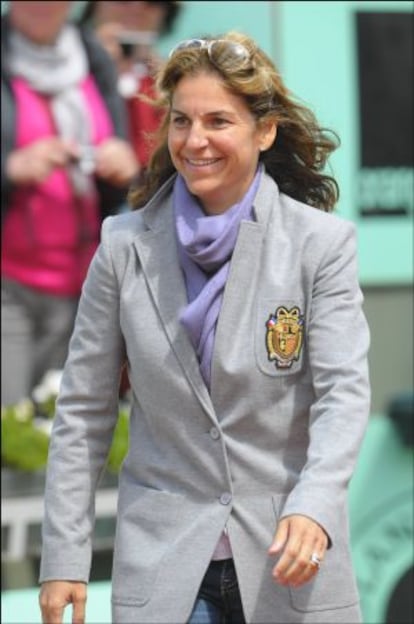 Arantxa Sánchez Vicario, en Oviedo, durante los premios Príncipes de Asturias.