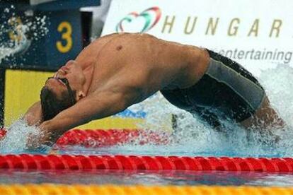 El ruso Arkady Vyatchanin, un brillante campeón de los 100 metros espalda.