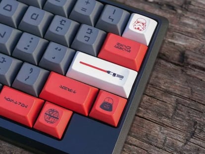 Convierte el teclado de tu PC en un homenaje a Star Wars y el Imperio Galáctico