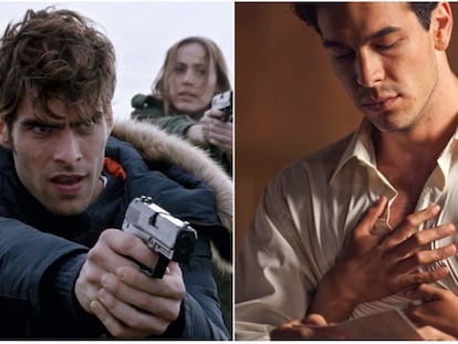 Jon Kortajarena y Mario Casas, protagonistas de 'La verdad' y 'Palmeras en la nieve'.