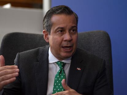 El ministro de Medioambiente de República Dominicana, Orlando Jorge Mera, el 4 de noviembre de 2021.