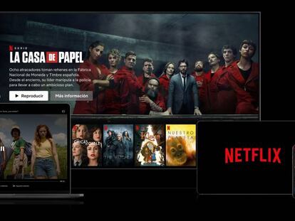 Algunas de las series más populares de Netflix.