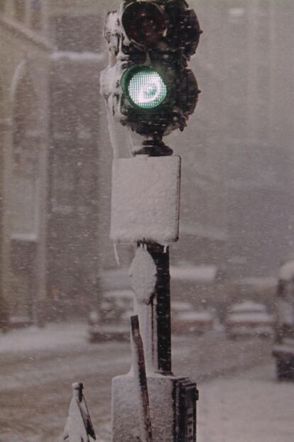 'Luz verde contra el gris', Nueva York, años cincuenta.