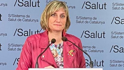 La consejera de Salud de la Generalitat, Alba Vergés.