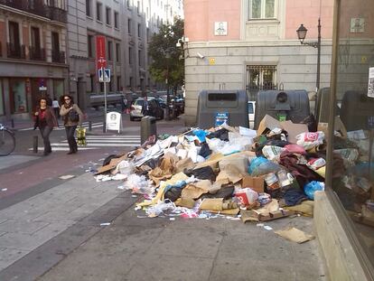 Aspecto de uno de los rincones de la Plaza del Rey.