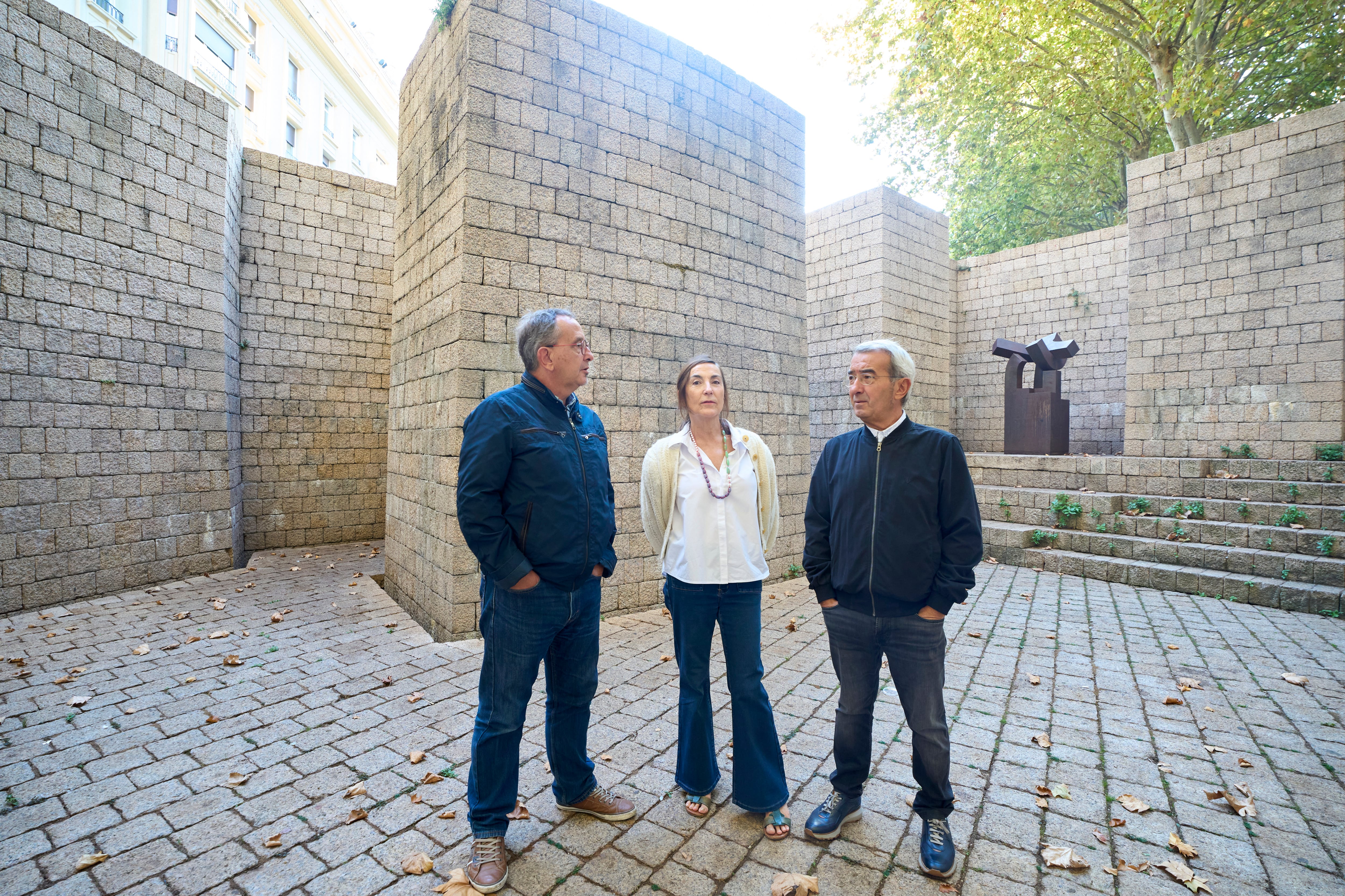 Una iniciativa ciudadana reivindica la “joya escondida” de Chillida en Vitoria